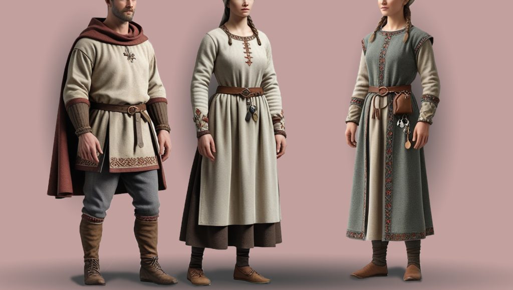 Early Medieval Fashion-Dark Ages clothing